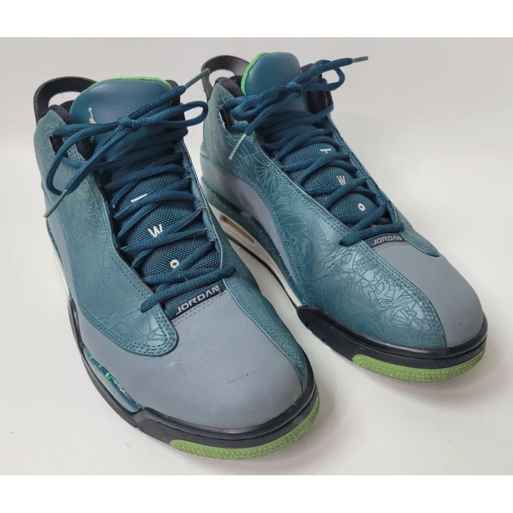 Nike Air Jordan Dub Zero Teal 311046-330 US Men Sz‎ 11